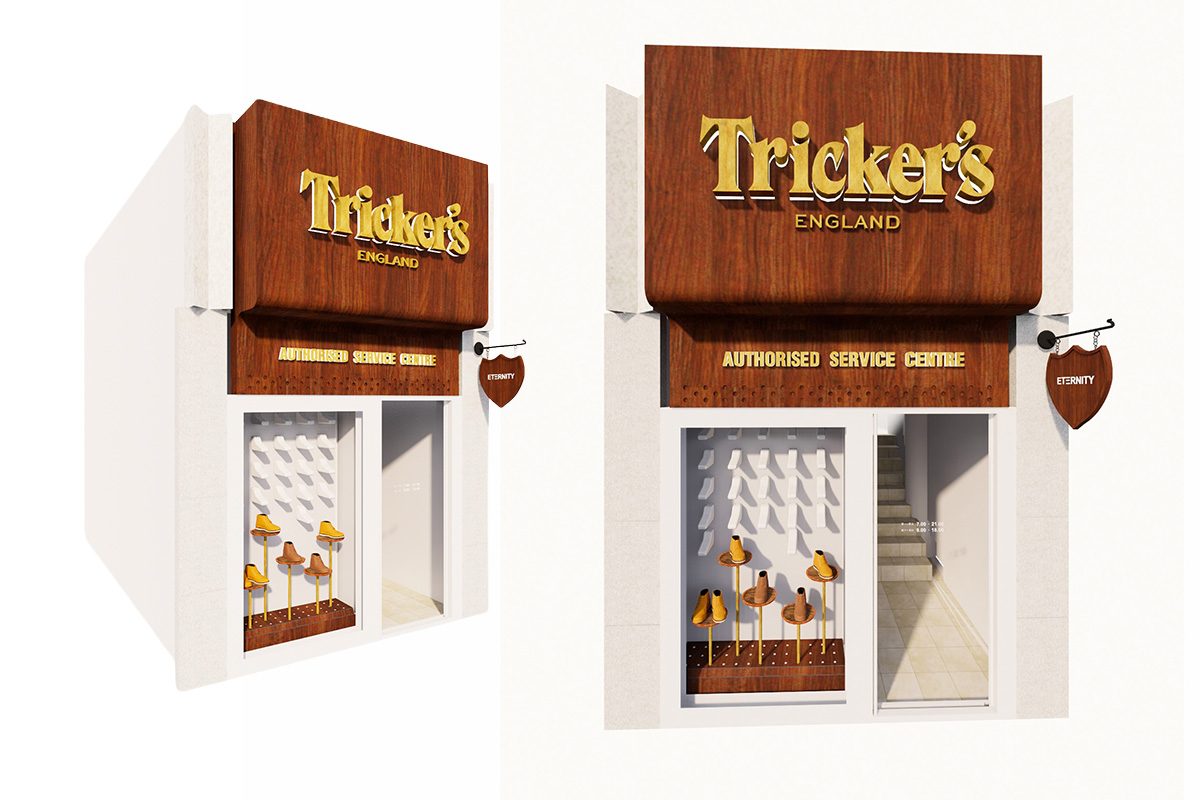 Service Centre Store Design Trickers Shanghai