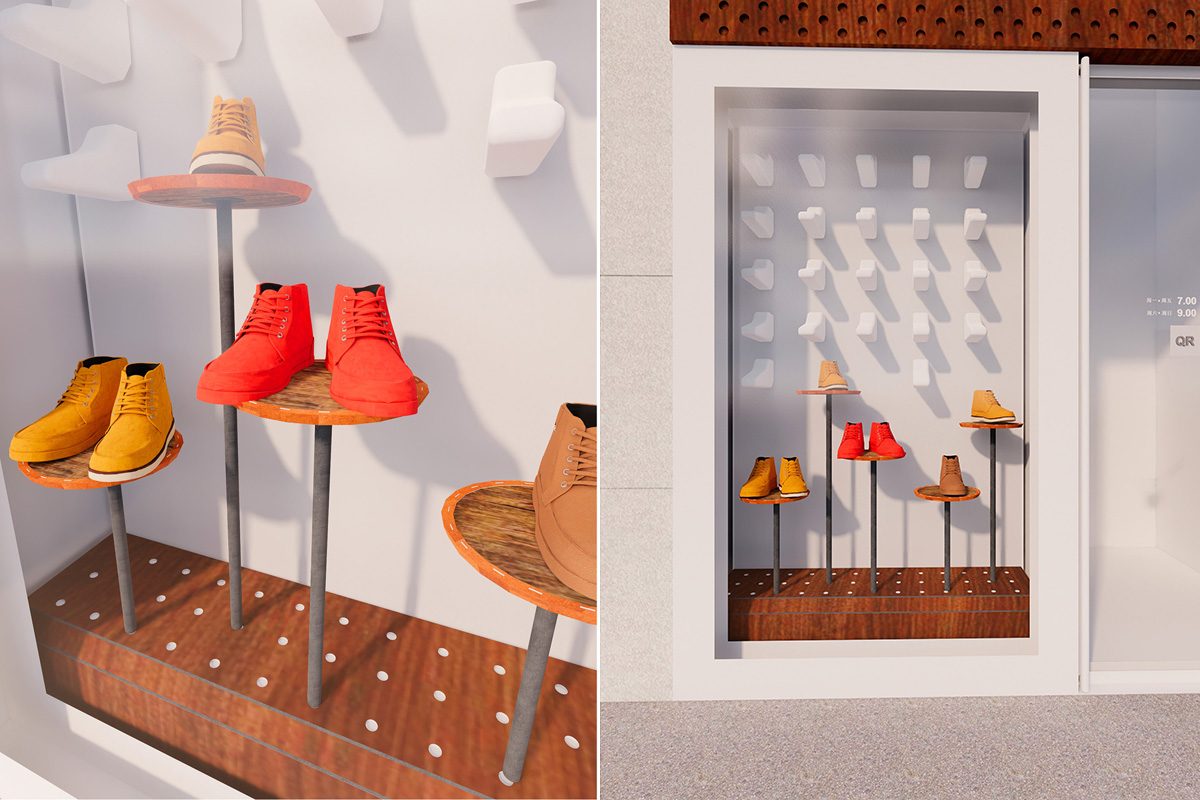 Service Centre Store Design Trickers Shanghai