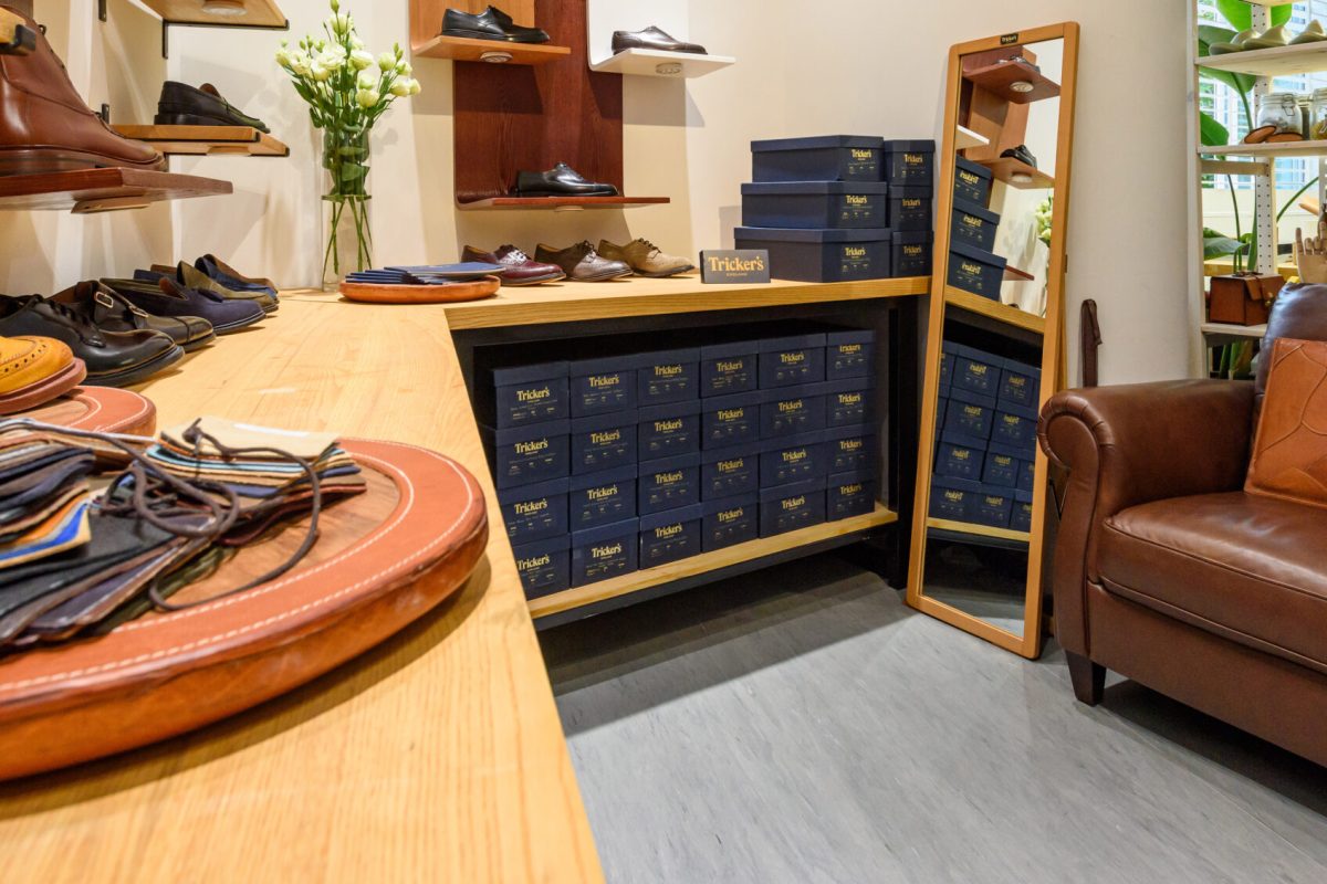 Service Centre Store Design Trickers Shanghai