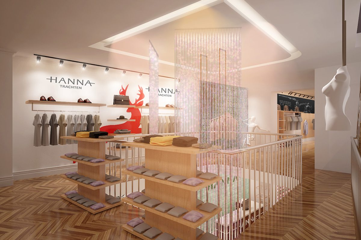 Store Concept Design Hanna Trachten Austria