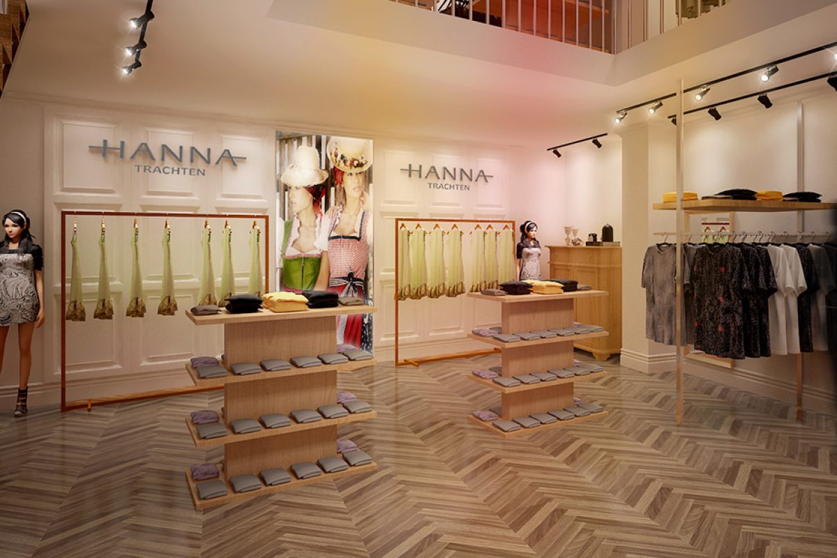 Store Concept Design Hanna Trachten Austria