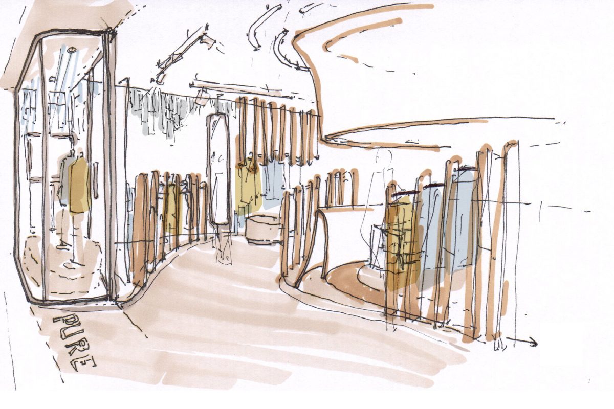 Store Concept Design Pureones Beijing