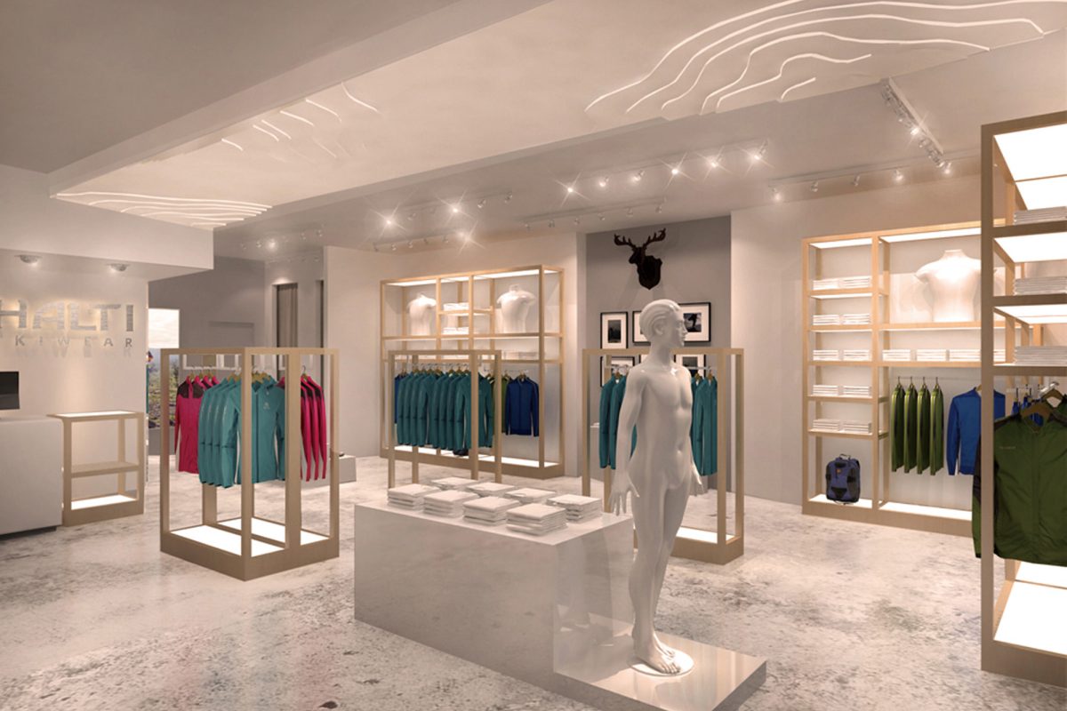 Store Identity Design Halti Jinyuan Mall Beijing