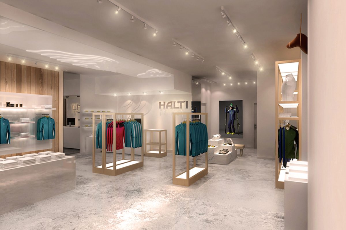 Store Identity Design Halti Jinyuan Mall Beijing
