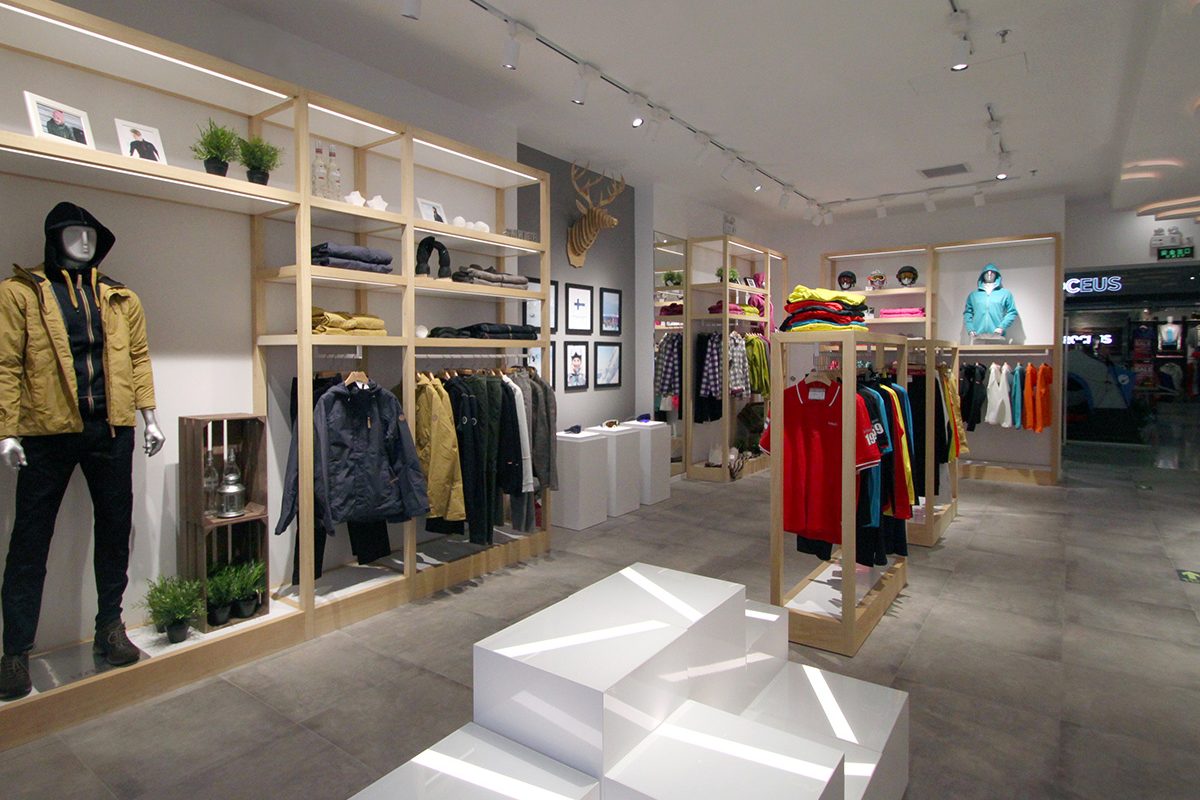 Store Identity Design Halti Jinyuan Mall Beijing