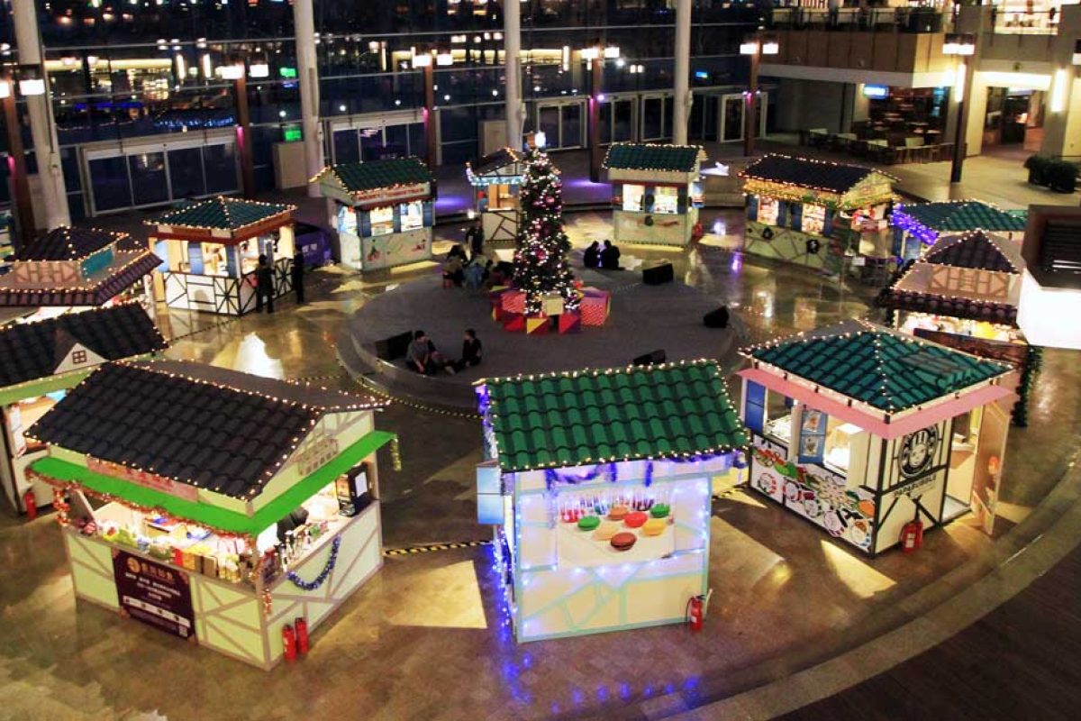 Temporary Retail Space Design Feliz Events Indigo Mall Beijing