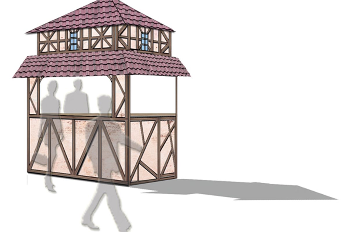 Temporary Retail Space Design Feliz Events Indigo Mall Beijing