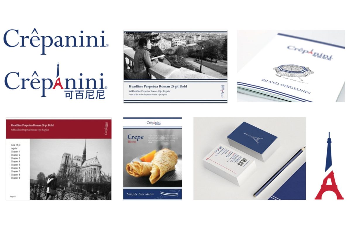 Visual Identity Design Crepanini Beijing
