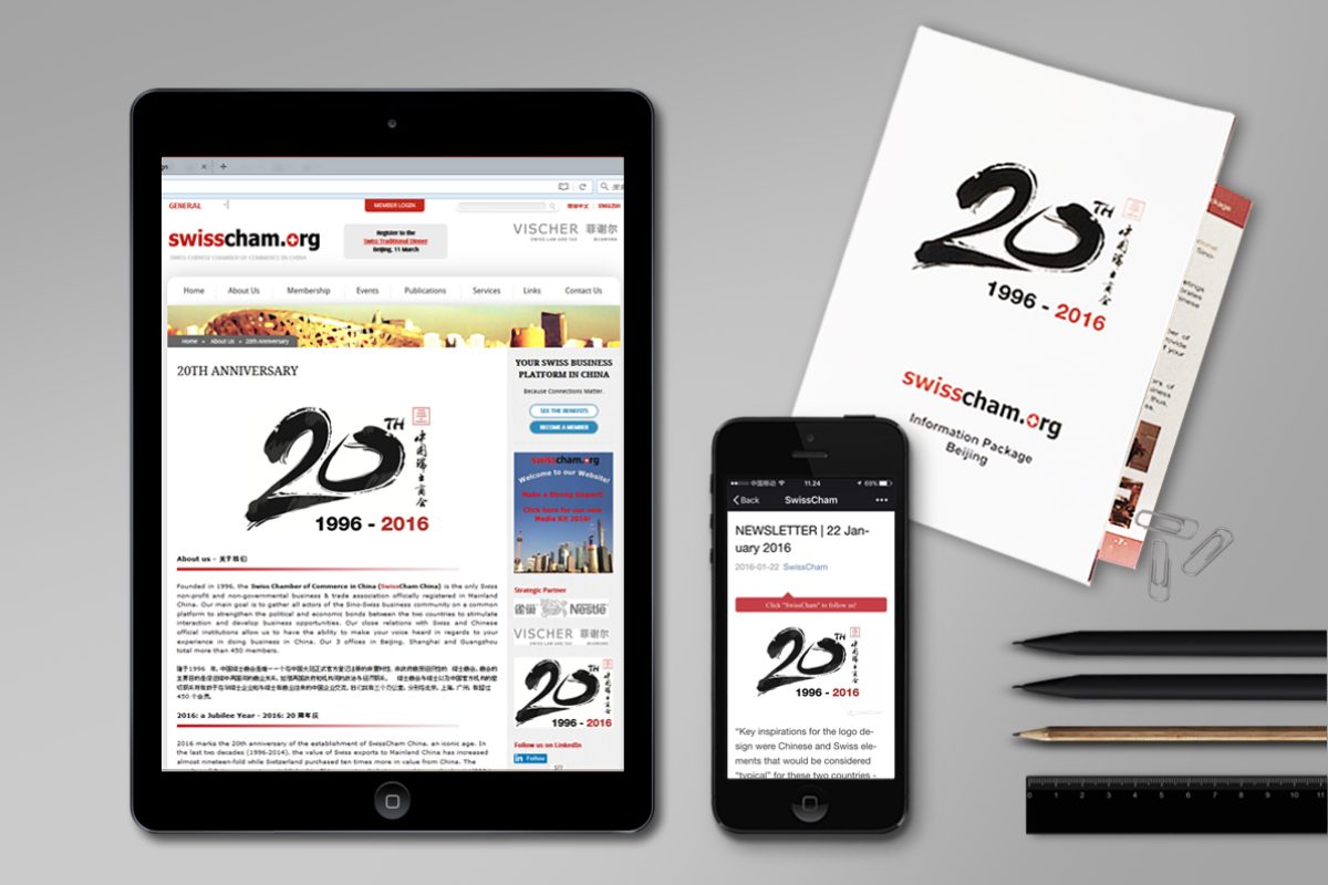 Visual Identity Design Swisscham China